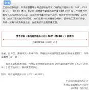 工业和信息化部、市场监督管理总局近日联合印发《电机能效提升计划（2021-2023年）》